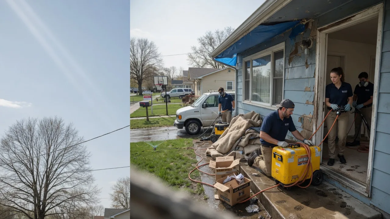 Basement Flood Cleanup in Coyanosa, TX near me